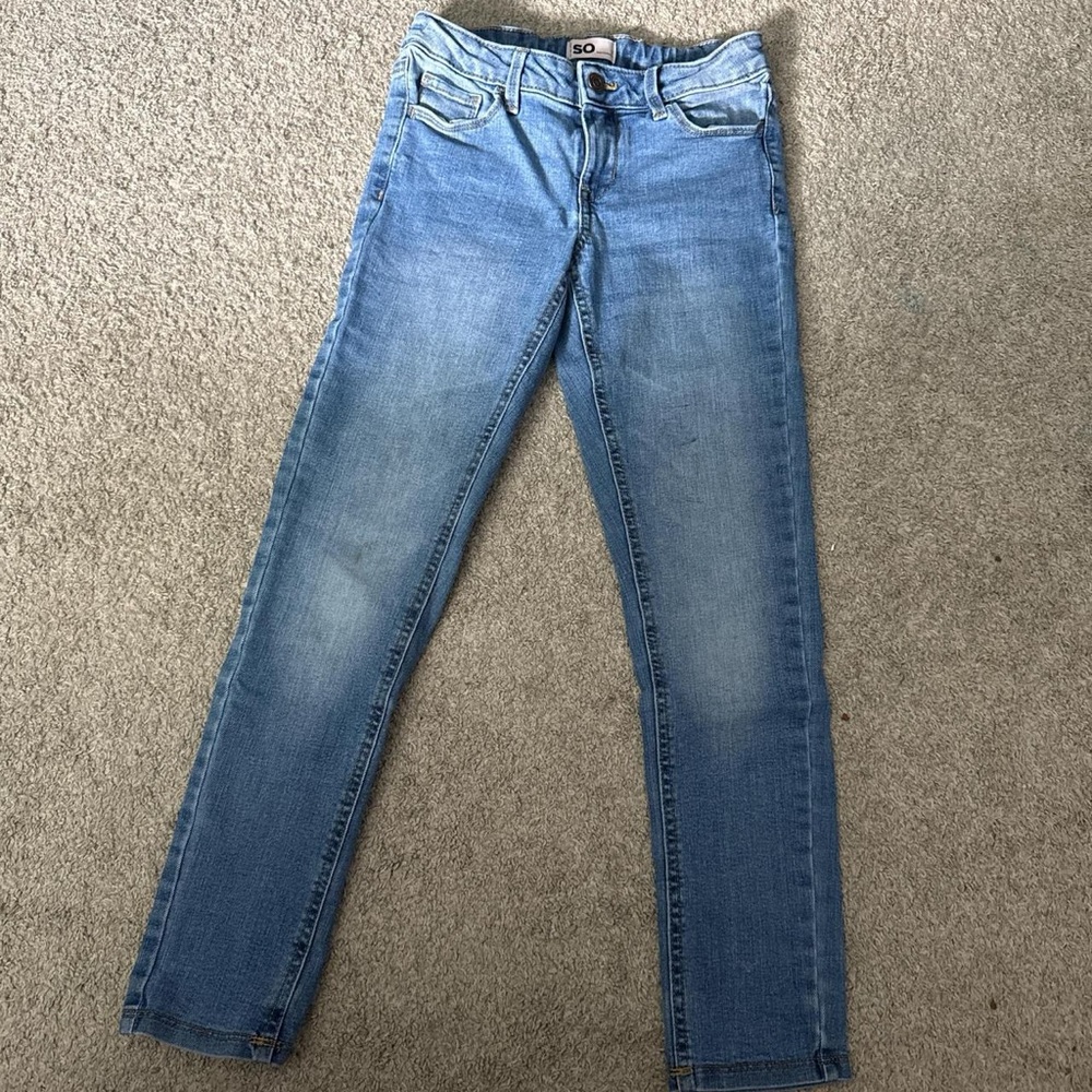 SO Women's Light Blue Skinny Jeans